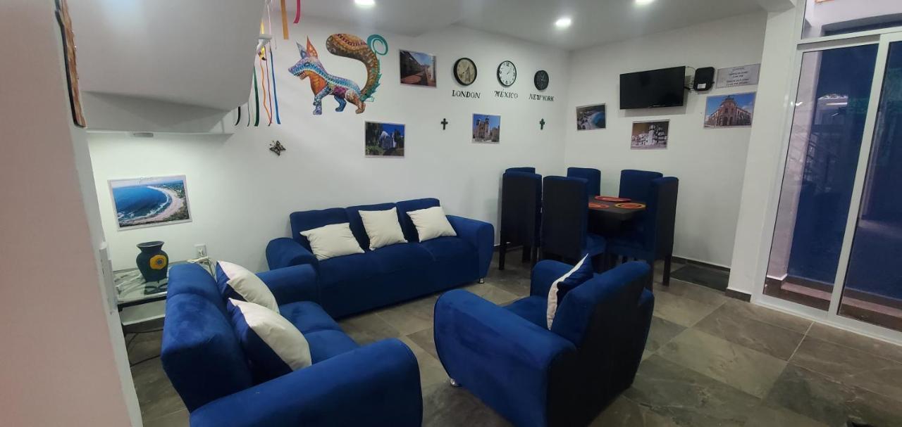 Hostal Guelaguetza Bano Compartido Oaxaca Bagian luar foto